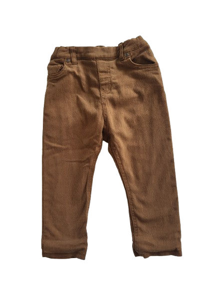 Pantalon marron doublé 24 mois