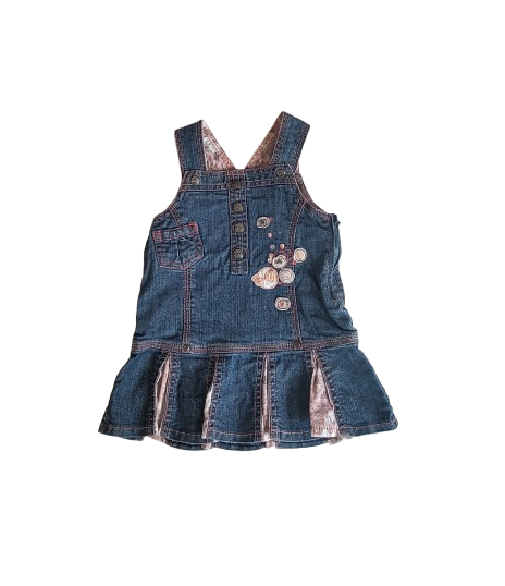 Robe en jean  6 mois