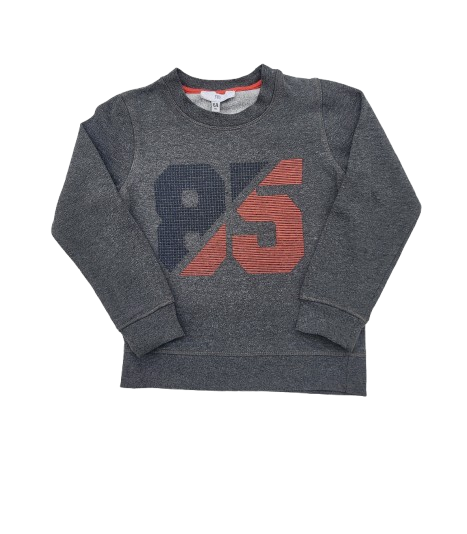 Sweat gris 6 ans