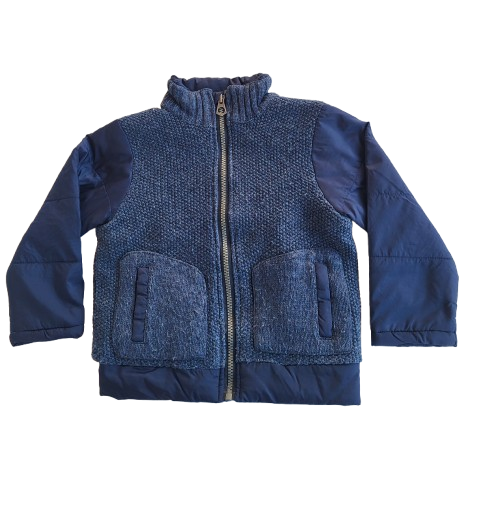 Veste bleu 4 ans