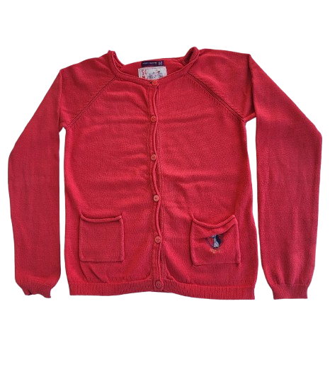 Gilet rouge 10 ans