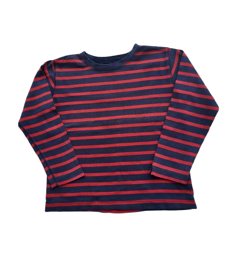 Tee-shirt rayé manches longues 5-6 ans