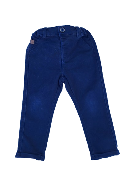 Pantalon bleu foncé 24 mois