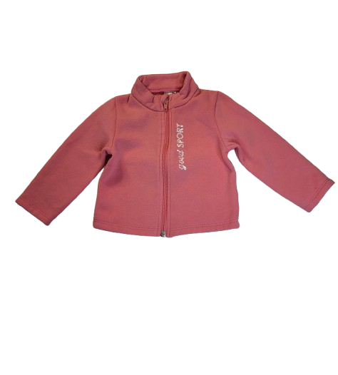 Veste de jogging rose 18 mois