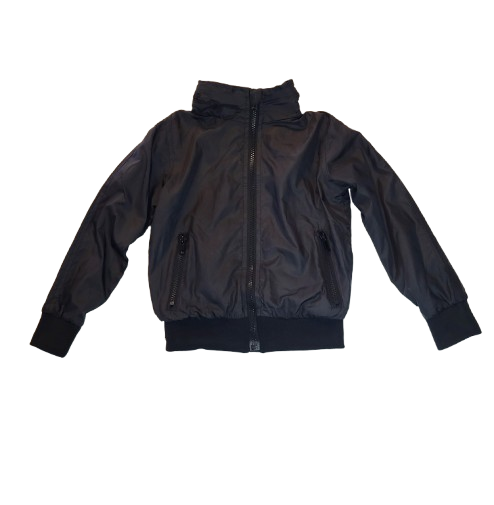 Blouson noir coupe-vent 4 ans