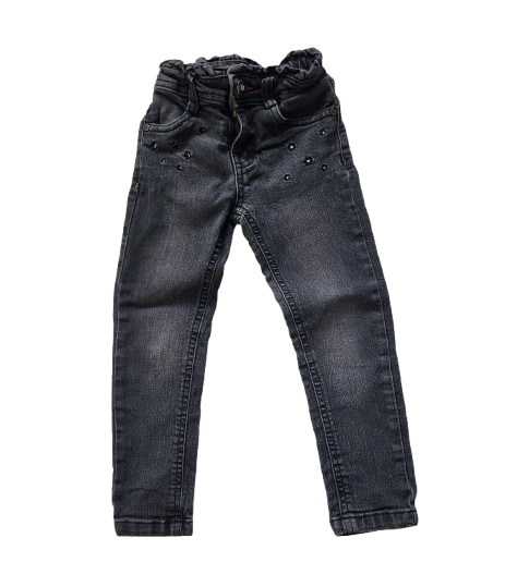 Jean noir taille ajustable 3 ans