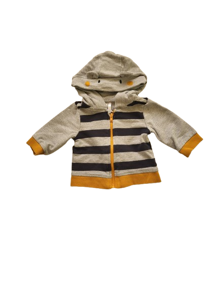 Veste de jogging grise naissance