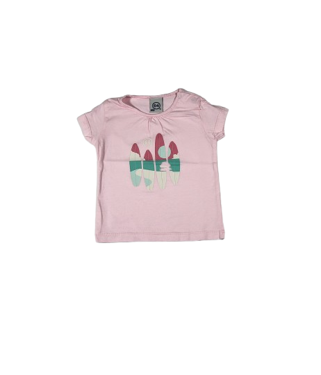 Tee-shirt rose 6 mois