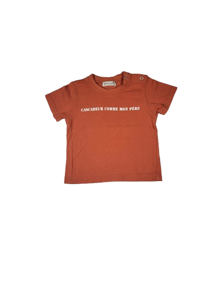 Tee-shirt orange 3 mois