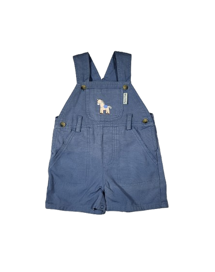 Salopette bleu courte 6 mois