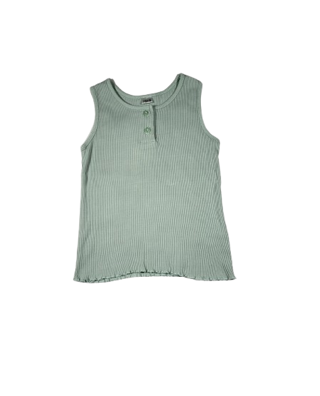 Débardeur vert 5-6 ans