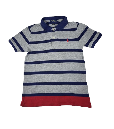 Polo rayé 6 ans