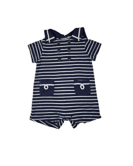 Combishort marinière 6 mois