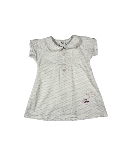 Robe blanche 1 mois
