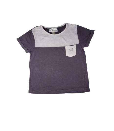 Tee-shirt violet 5 ans