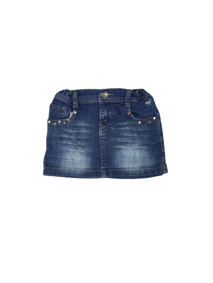 Jupe en jean taille ajustable 4 ans