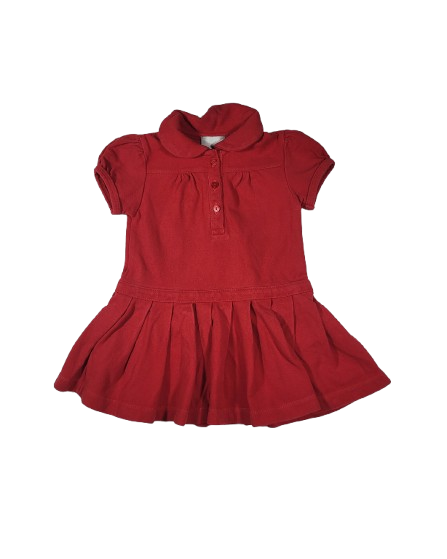 Robe rouge 9 mois