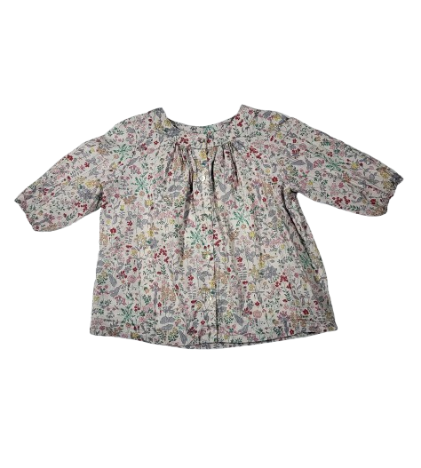 Blouse imprimée 4 ans