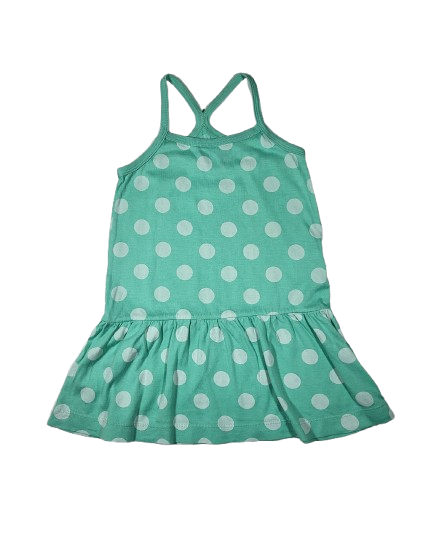 Robe verte 24 mois