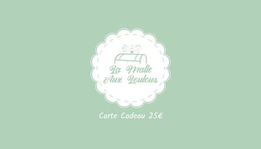 Carte cadeau La Malle Aux Loulous 25€