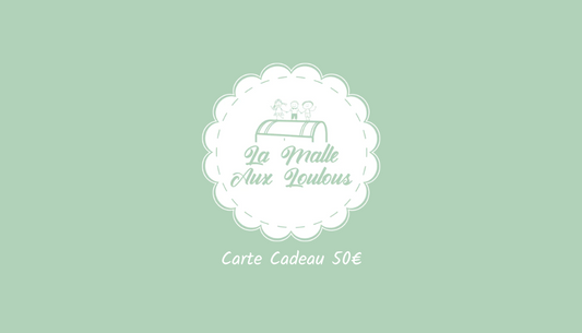 Carte cadeau La Malle Aux Loulous 50€